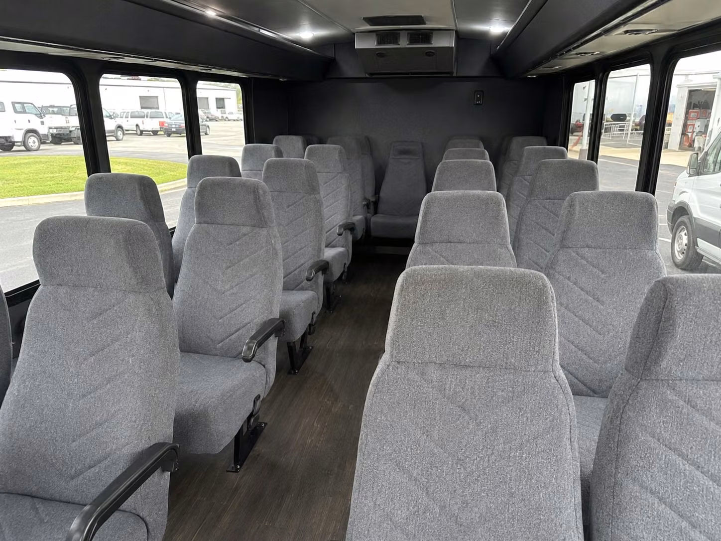 20 passenger minibus interior