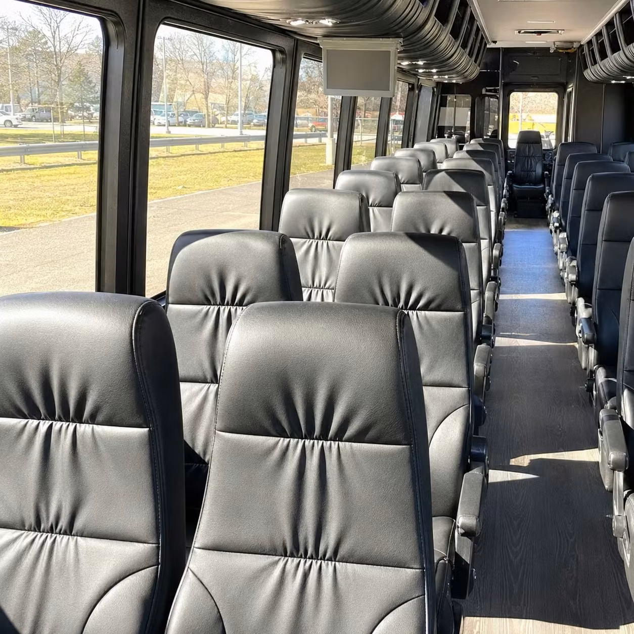 25 passenger minibus inside