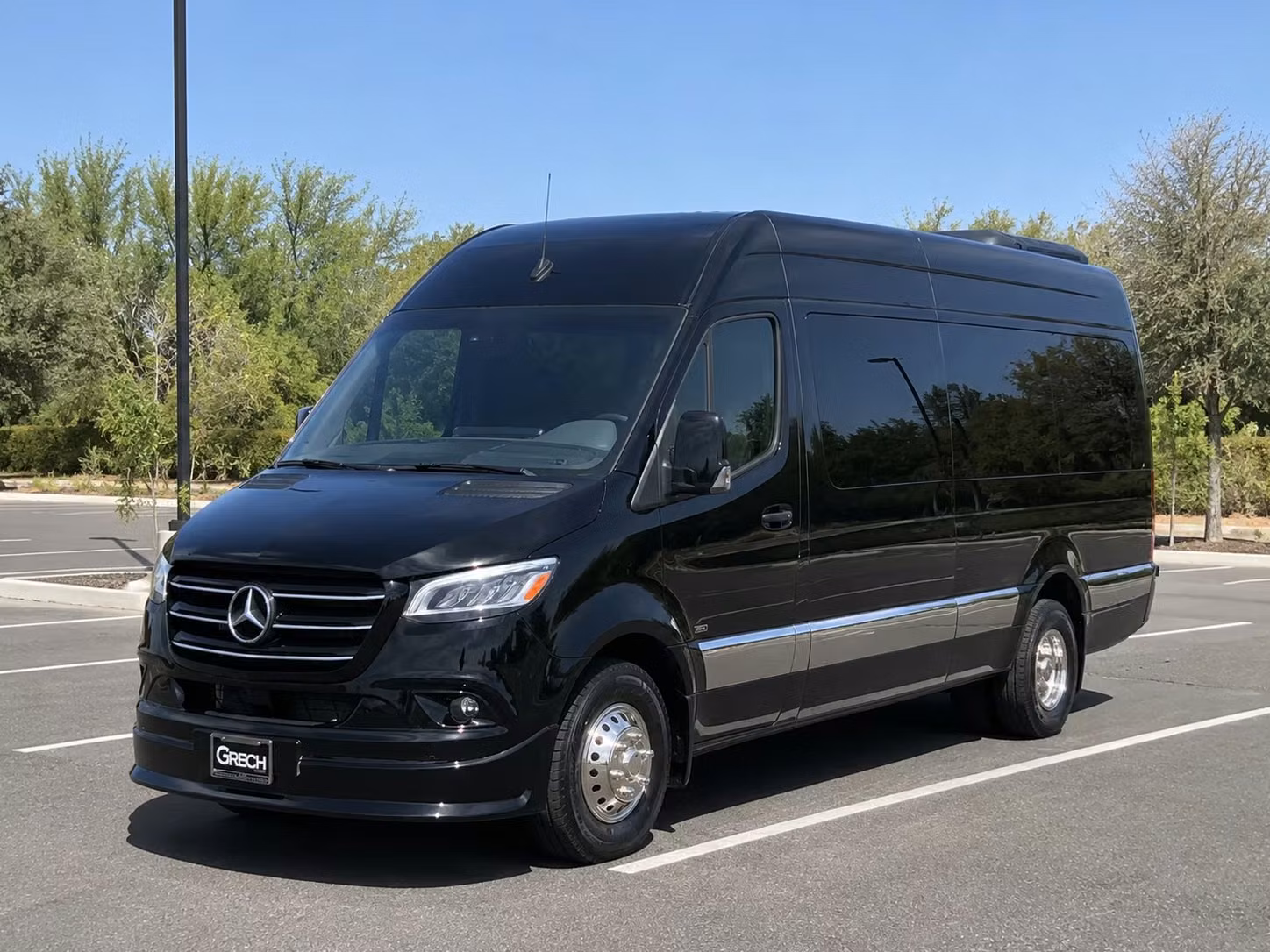 sprinter van with driver